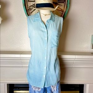 New Longline Striped Top